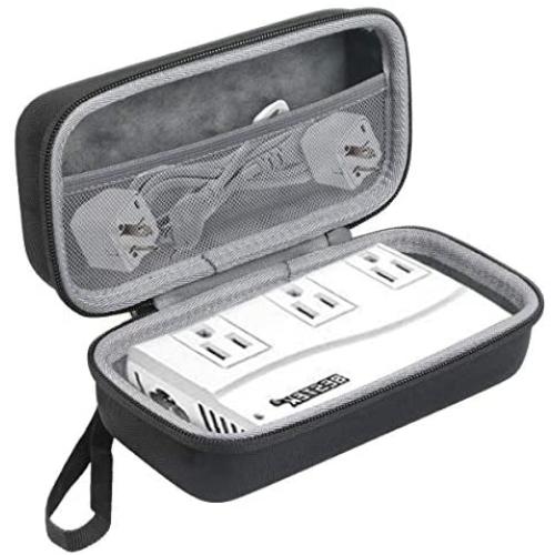 co2crea Hard Travel Case Replacement for BESTEK Universal Travel Adapter 220V to 110V Voltage Converter USB Charging Worldwide Plug Adapter