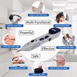 Electronic Acupuncture Pen Massager Machine - Acupuncture Massage Pen Tools for Back Pain Ache Relief, Meridian Energy Acupuncture Pen Rechargeable Facial Ear, Acupoint Massage Pen Sparker Deep Tissue