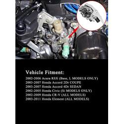 Benefast VTEC Solenoid Spool Valve w/Timing Oil Pressure Switch & Gasket Compatible with Honda Accord CR-V Element Civic Acura RSX Acura TSX Replacement# 15810-RAA-A01 15810-RAA-A03