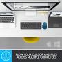 Logitech MX Master 2S Wireless Mouse – Use on Any Surface, Hyper-fast Scrolling, Ergonomic Shape, Rechargeable, Control up to 3 Apple Mac and Windows Computers (Bluetooth or USB), Midnight Teal