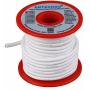 BNTECHGO 14 Gauge Silicone Wire Spool 40 ft White Flexible 14 AWG Stranded Tinned Copper Wire
