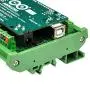 Electronics-Salon DIN Rail Mount Screw Terminal Block Adapter Module, for Arduino UNO R3.