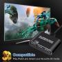 NEWCARE HDMI 2.0b Switch 3 in 1 Out,3x1 HDMI Selector Switch with Remote,Support UHD 4K@60Hz Ultra HD 3D 1080P,HDCP 2.2 HDR,18.5Gbps HDMI Switcher Come with High Speed HDMI Cable (Black)