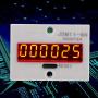 6 Digits Electronic Counter, Counting Range LED Digital Display Counter Relay Non Voltage Counter for Various Signal Input Counts Magnetic Switch (AC/DC24V)