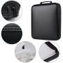 CD Case, COOFIT 160 Capacity DVD Storage DVD Case VCD Wallets Storage Organizer Flexible Plastic Protective DVD Storage Black