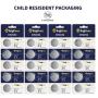 20 Count CR2032 Lithium Button Coin Cell Batteries, 3V Blister Packed Batteries 2032 Multi Packs, Long Lasting Working Span