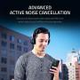 Razer Opus Active Noise Cancelling ANC Wireless Headphones: THX Audio Tuning - 25 Hr Battery - Bluetooth & 3.5mm Jack Compatible - Auto Play/Auto Pause - Carrying Case Included - Classic Black