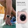 Spigen Rugged Armor Designed for Apple Watch Case for 44mm Series 6/SE/5/4 - Rose Gold