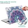 YMIX  Plastic Cover Snap on Hard Protective Case for MacBook Pro 13'' with CD-ROM (A1278) , 01 Peacock