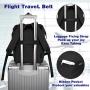 15 Laptop Backpack for Women, RFID Anti-Theft Business Travel Backpack with USB Charging Port, Water Resistant Slim College School Computer Bag for Girls Boys Men, Black