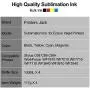 Printers Jack 400ML Sublimation Ink Refill for Epson C88 C88+ WF7710 ET2720 ET15000 ET2760 ET2750 ET4700 WF7820 Inkjet Printers Heat Press Transfer on Mugs, Plates, Polyester Shirts, Phone Cases etc