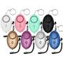 KOSIN Safe Sound Personal Alarm, 8 Pack 140DB Personal Security Alarm Keychain with LED Lights, Emergency Safety Alarm for Women, Men, Children, Elderly