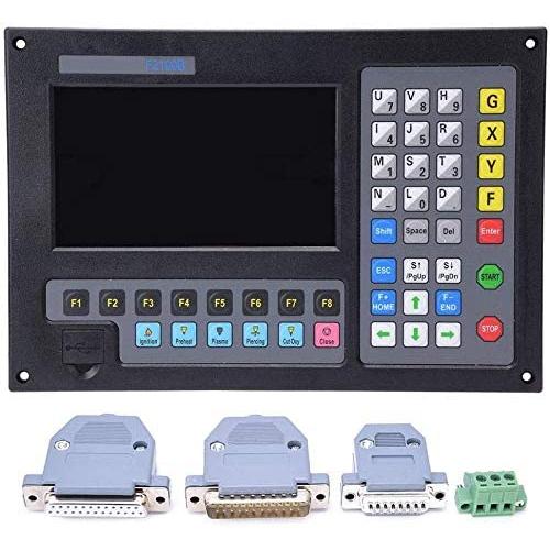 F2100b CNC Controller, Portable Two Axis Control System G Code for CNC Router Plasma Engraving Milling Cutting Machine Offline