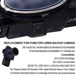 Dasbecan Replacement Backup Camera Compatible with Ford Edge 2011 2012 2013 2014 2015 Replaces# BT4Z-19G490-B