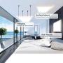 LED Panel Light 2x2 FT [UL],Recessed Edge-Lit Drop Ceiling Troffer LED Flat Lights, 0-10V Dimmable 40W 4000K Daylight White, Lay in Fixture for Office Surface Mount - 1Pack