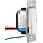 Lutron Diva LED+ Dimmer for Dimmable LED, Halogen and Incandescent Bulbs | Single-Pole or 3-Way | DVCL-153P-WH-3 | White (3 Pack)
