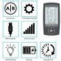 2nd Edition 18 Modes TENS unit machines for feet pain tennis elbow back neck shoulder knee legs body pain tmj replacement pads 2 Year Warranty HealthmateForever Pro18AB Black+2* wireless Pads Kit WI-9