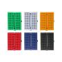 EEEEE Logic Probe and 6PCS 170 Points Mini Breadboard Solderless Prototype PCB Board Kit for Arduino and Proto Shield Distribution Connecting Blocks