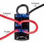 OZ-USA Fan Switch Laser Blue LED Rocker On/Off Switch UTV Truck Polaris RZR XP 900 800 Dash