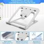 Laptop Stand Adjustable Portable Laptop Stand Holder Foldable Laptop Riser Stand Chromebook Stand Compatible with 11~15.6 inch MacBook Air Pro, HP, Lenovo, Dell, ASUS by FURNINXS