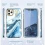 i-Blason Cosmo Series Case for iPhone 11 Pro Max 2019 Release, Slim Full-Body Stylish Protective Case with Built-in Screen Protector (Blue)