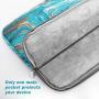 MoKo 13-13.3 Inch Laptop Sleeve Bag Fits MacBook Air 13-inch Retina 2020-2016, MacBook Pro 13'', Surface Book/Surface Laptop 13.5'', Waterproof PU Leather Protective Case - Desert
