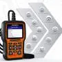 FOXWELL NT510 Elite Bidirectional Scan Tool for Chrysler Dodge Jeep, Full System HVAC 4WD Obd2 Scanner with ABS Auto Bleed Battery Registeration TPMS EPB DPF Service Light Maintenance Functions etc