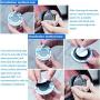 Car Blind spot Mirror 2pcs, Convex Mirror, Round Frameless high-Definition Wide-Angle Glass Rearview Mirror, 360 ° Swing Adjustment, Suitable for All Cars, Trucks and Off-Road Vehicles