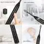 Sonic Electric Toothbrush for Adults and Teens 5 Modes with 2 Mins Build in Timer 6 Hours Charge 100 Day Use Electric Travel & Portable Toothbrush with 2 Brush Heads
