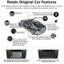 2021 Upgraded-Android Car Stereo Android 10 Car Stereo Eonon Car Radio Applicable to BMW 3 Series GPS Navigation for Car Support Carplay Android Auto/WiFi/Fast Boot/DVR/Backup Camera-7 Inch-GA9465