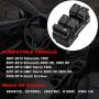 CIIHON Front Driver Side Master Power Window Switch for Silverado GMC Sierra 1500 2500HD 3500HD Yukon Traverse HHR Buick Enclave Replace # 20945129 25789692 25951963 D1954F (Black)