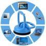 2 Pcs Heavy Duty Suction Cups, Screen Suction Cup Repair Tool for iPad, iPhone, MacBook, Samsung, Huawei or Other Tablet, Laptop, or TV LCD Screen Opening