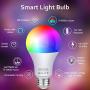 Aigital Color Bulb Alexa Smart Bulb with Remote WiFi Light Bulbs That Work with Alexa/Google Assistant and IFTTT, E26 Color Changing LED Bulb No Hub Required A21 10W【2 Packs】