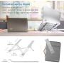 BeTime Laptop Stand, Computer Stand, Portable Laptop Stand Aluminum Adjustable, Travel Notebook Stand Compatible with 11.6-17.5'' MacBook Pro Stand