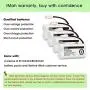 iMah Ryme B1-3 BT162342 BT262342 2.4V 300mAh Ni-MH Cordless Telephone Batteries Compatible with AT&T CL81101 EL5210 EL52400 VTech CS6409 CS6419 CS6429 CS80100 Handset, Pack of 4