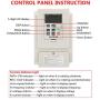 4.4 kW VFD Drive Inverter, 220V AC Single-Phase Variable Frequency Drive Inverter, Walfront VFD Speed Controller Inverter for 3-Phase Motor
