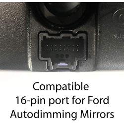 SimpleUSBPort Automotive Mirror to Dashcam Voltage Converter (16-pin, Select Ford F150)