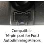 SimpleUSBPort Automotive Mirror to Dashcam Voltage Converter (16-pin, Select Ford F150)