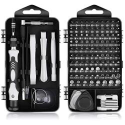 Dyeek 122 in 1 Mini Precision Screwdriver Set Multi-Funtion Magnetic Screwdriver Bit Set Repair Tool for Mobile Phone, Laptop, Computer, Digital Camera
