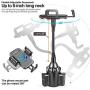 [Upgraded] Car Cup Holder Phone Mount Adjustable Gooseneck Automobile Cup-Holder-Phone-Car-Mount for iPhone 12 Pro Max/XR/XS/X/11/8 Plus/6s/Samsung S20 Ultra/Note 10/S8 Plus/S7 Edge(Black)
