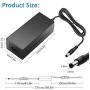 SHNITPWR 12V 5A 60W Power Supply Adapter AC DC Converter 100V~240V to 12 Volt 5 Amp Transformer 5.5x2.5mm Plug for 5050 3528 LED Strip Light 3D Printer LED Driver CCTV Security System LCD Monitor