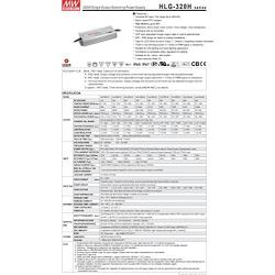 HLG-320H-24A Mean Well LED Power Supply