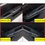 BOYUER 4PCS Carbon Fiber ABS Window Switch Decoration Decal Frame Cover Panel Trim Door Handle Armrest Trim for Honda Civic 2016 2017 2018 2019 2020(Carbon Fiber)