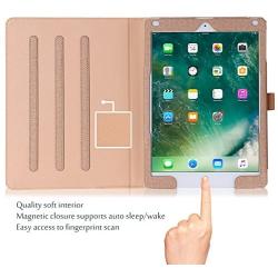 ProCase iPad 9.7 Case (Old Model) 2018 iPad 6th Generation / 2017 iPad 5th Generation Case - Stand Folio Cover Case for Apple iPad 9.7 inch, Also Fit iPad Air 2 / iPad Air –Khaki