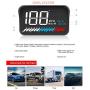 ACECAR Head up Display Car Universal Dual System 3.5’’ HUD OBD II/GPS Interface,Vehicle Speed MPH KM/h,Engine RPM,OverSpeed Warning,Mileage Measurement,Water Temperature,Voltage