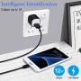 Wall Charger Block, Hootek USB Plug 5Pack 1A/5V Wall Charger Plug Charging Cube Brick Charger Box Compatible iPhone 11 XS Max X 8 7 6S Plus, iPad, Samsung Galaxy, LG, HTC, Moto, Android Phone Charger