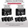 Gigastone 128GB 5-Pack Micro SD Card, 4K UHD Video, Surveillance Security Cam Action Camera Drone Professional, 95MB/s Micro SDXC UHS-I A1 Class 10
