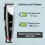 Rewell Mens Cordless Hair Clipper, Professional Hair Trimmer for Grooming, Electric Barber Rechargeable T-Blade Home Hair Cutting Kit Rewell Mens Cordless Hair Clipper, Professional Hair Trimmer for Grooming, Electric Barber Rechargeable T-Blade Home Hair Cutting Kit