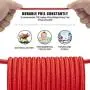 iPhone Charger Cable,5 Pack 3 ft Lightning Cable & Data Sync Fast 3 Foot Nylon Braided Cord Compatible with iPhone Xs max/xr/x/8/8 Plus/7/7plus/6/6s Plus/5s/5,iPad(red)