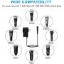 12V Shaver Charger Shaver Power Adapter Shaver Charging Cord with Cleaning Brush Compatible with Braun Series 7 9 3 5 1 Model 720 760cc 790cc 720s-4 7865cc 9090cc 9093 9095cc